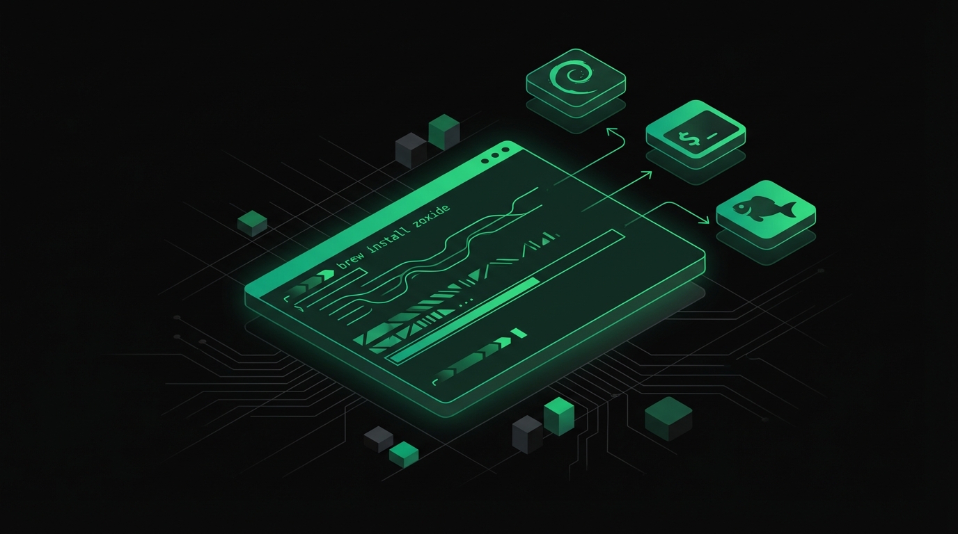 How to install zoxide on macOS Linux and Windows with shell integration